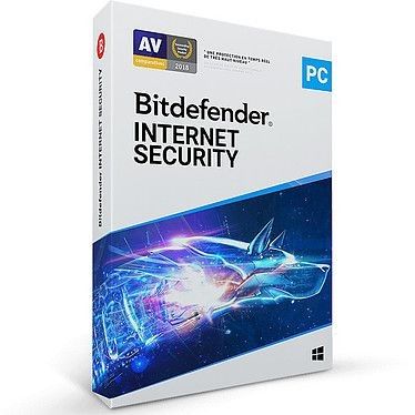 Bitdefender Internet Security 2021 - Licence 1 poste 1 an