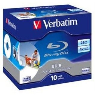 Verbatim BD-R 25 Go - 4x (Boite CD x10)