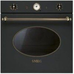 Smeg Four encastrable SFP805AO Coloniale Anthracite