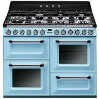 Smeg piano de cuisson TR4110AZ 7 foyers Bleu ciel