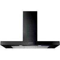 Falcon Hotte décoration UNBHDS90BL/ 90cm Noir