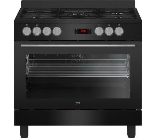 Beko Piano de cuisson GM15311DBNS 4 foyers gaz Noir