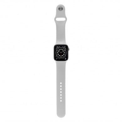 Apple Watch Series 6 GPS 40mm aluminium argent bracelet sport blanc