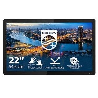 Philips 21.5" LED Tactile - 222B1TFL