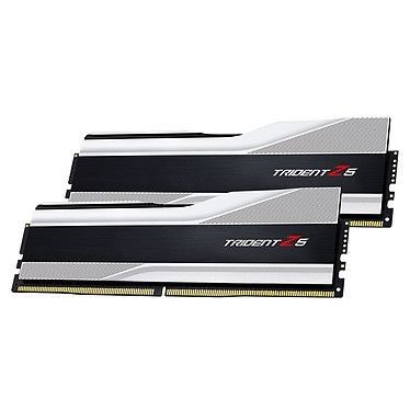 G.Skill Trident Z5 32 Go (2x16Go) DDR5 5600 MHz CL36 - Argent - F5-5600U3636C16GX2-TZ5S