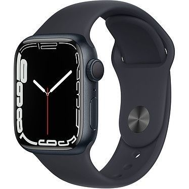 Apple Watch Series 7 GPS Aluminium Midnight Sport Band 41 mm