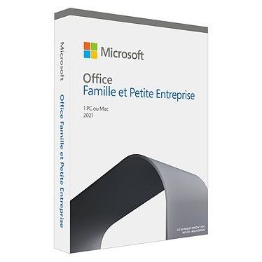 MICROSOFT OFFICE FAMILLE ET PETITE ENTREPRISE 2021