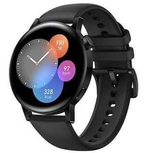 Huawei Watch GT 3 Active (42 mm / Fluoroélastomère / Noir)