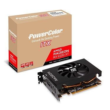 PowerColor ITX AMD Radeon RX 6500 XT 4GB