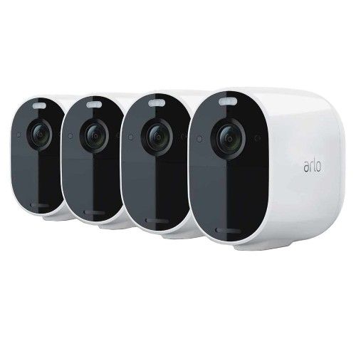 Arlo Essential Pack 4 Spotlight Camera - Blanc (VMC2430)