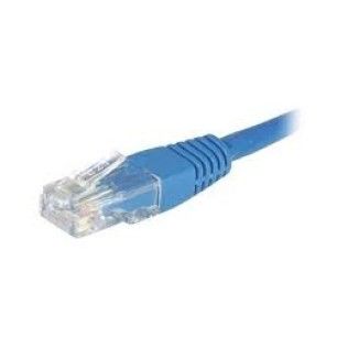 Cable RJ45 CAT5 FTP Non Blindé Bleu 0.70m