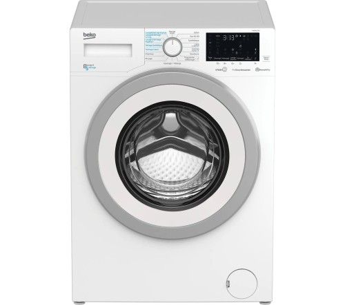 Beko Lave-linge hublot séchant HWD8527SW 8+5 kg Blanc