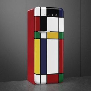 Smeg Réfrigérateur 1 porte FAB28RDMC5 270L Multicolore