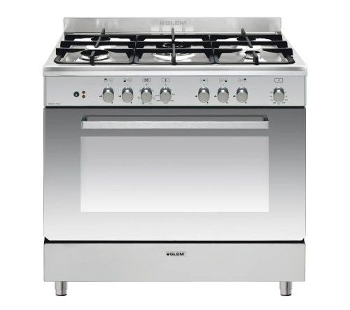 Glem Piano de cuisson GEB96CIX Inox