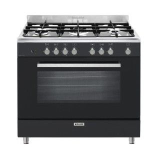 Glem Piano de cuisson GEB96CBK 5 foyers gaz