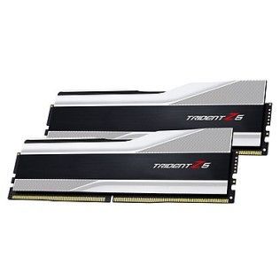 G.Skill Trident Z5 32 Go (2x16Go) DDR5 6000 MHz CL40 - Argent - F5-6000J4040F16GX2-TZ5S