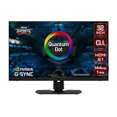 MSI 32" QLED - Optix MPG321UR-QD