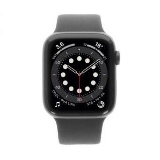 Apple Watch Series 6 GPS 40mm aluminium gris bracelet sport noir