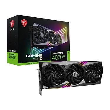 MSI GeForce RTX 4070 Ti GAMING TRIO 12G