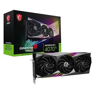 MSI GeForce RTX 4070 Ti GAMING X TRIO 12G