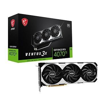 MSI GeForce RTX 4070 Ti VENTUS 3X 12G OC