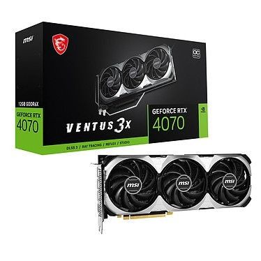 MSI GeForce RTX 4070 VENTUS 3X 12G OC