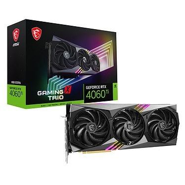 MSI GeForce RTX 4060 Ti GAMING X TRIO 8G