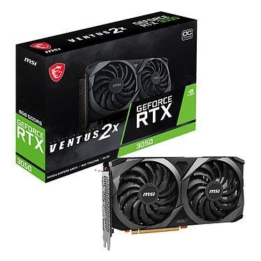 MSI GeForce RTX 3050 VENTUS 2X 8G OCV1