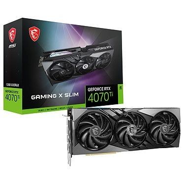 MSI GeForce RTX 4070 Ti GAMING X SLIM 12G