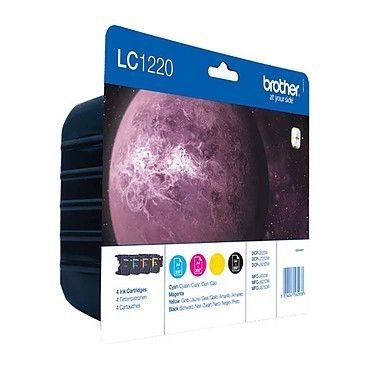 Brother LC1220VALBP (Noir, Cyan, Magenta, Jaune)