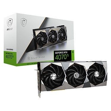 MSI GeForce RTX 4070 Ti SUPRIM 12G