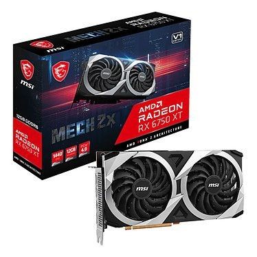 MSI Radeon RX 6750 XT MECH 2X 12G OC V1