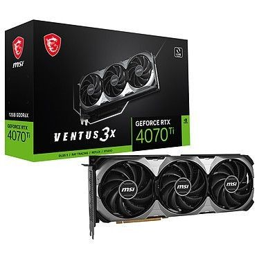 MSI GeForce RTX 4070 Ti VENTUS 3X E1 12G OC