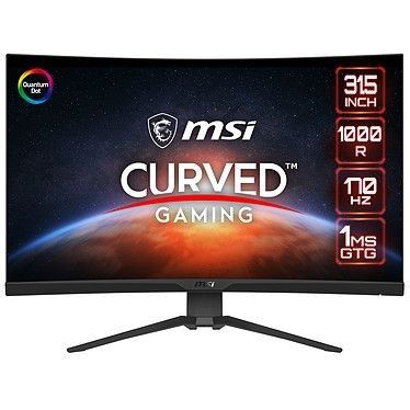 MSI 31.5" QLED - Optix MAG 325CQRF-QD