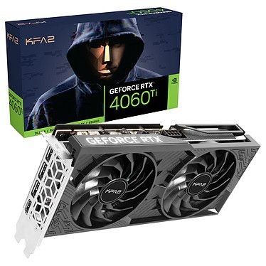 KFA2 GeForce RTX 4060 Ti 8GB OC (1-Click OC)