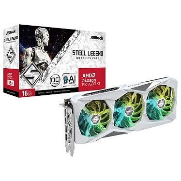 ASRock AMD Radeon RX 7600 XT Steel Legend 16GB OC