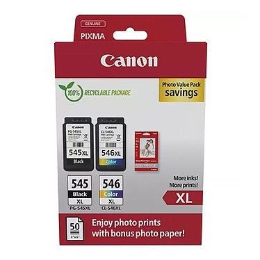 Canon PG-545XL/CL-546XL Photo Value Pack